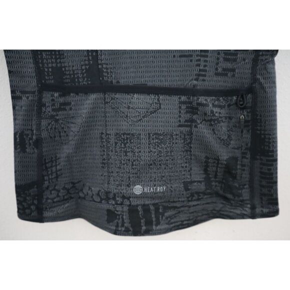 Adidas HF9020 Women Sz M Black Parley Full Zip Short Sleeve Cycling Jersey - Picture 6 of 9